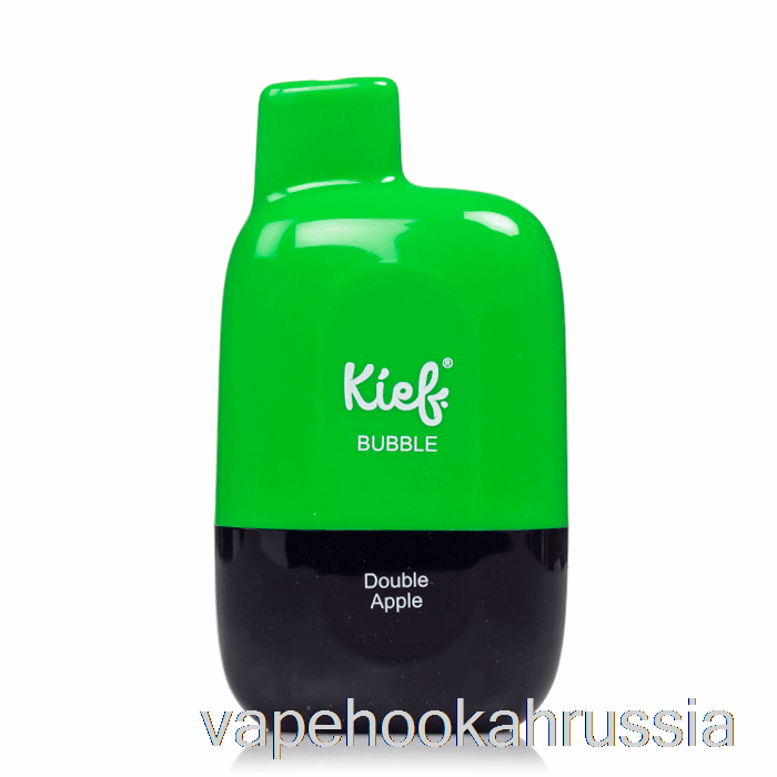 Vape Russia Xtra Kief Bubble 6500 одноразовый двойной яблоко